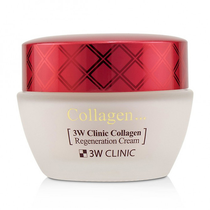 Регенирирующий крем для лица с коллагеном, 3W CLINIC, Collagen Regeneration Cream, 50 мл купить в Украине Регенирирующий крем для лица с коллагеном, 3W CLINIC, Collagen Regeneration Cream, 50 мл купить в Украине