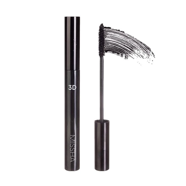 Туш для вій з тримірним ефектом MISSHA The Style 3D Mascara чорна 7 г купити в Україні