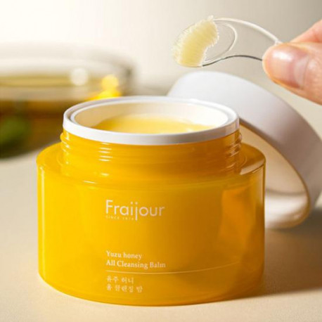 Гідрофільний бальзам для обличчя з медом та юдзу Fraijour Yuzu Honey All Cleansing Balm 50 мл купити в Україні 2