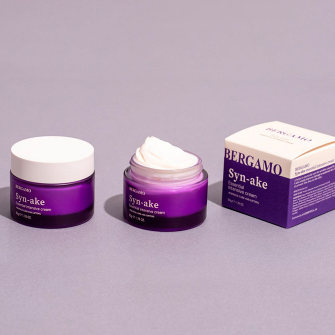 Інтенсивний крем для обличчя зі зміїною отрутою BERGAMO Essential Intensive Cream Syn-ake 50 г купити в Україні 3