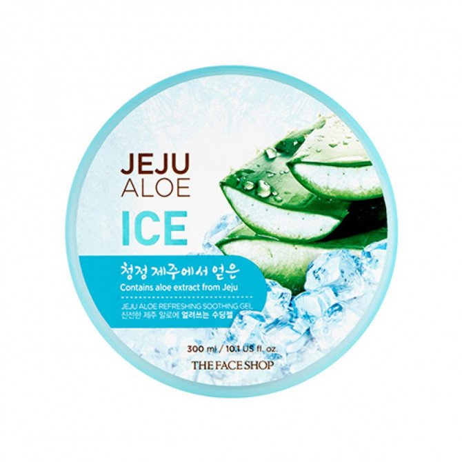 Освежающий гель алоэ для лица и тела, The Face Shop, Jeju Aloe Refreshing Soothing Gel, 300 мл купить в Украине Освежающий гель алоэ для лица и тела, The Face Shop, Jeju Aloe Refreshing Soothing Gel, 300 мл купить в Украине