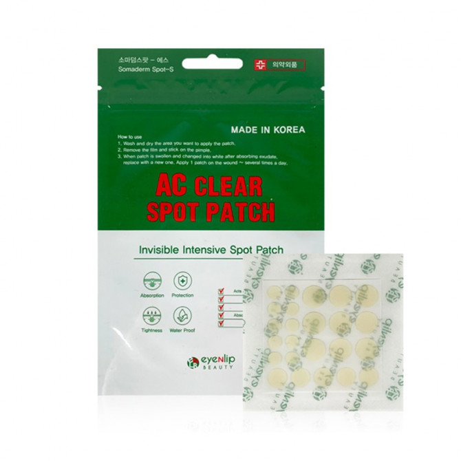 Патчи от прыщей EYENLIP AC Clear Spot Patch 24 патча купить в Украине 4