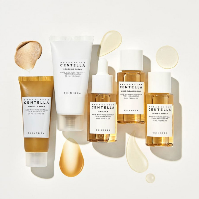 Гидрофильное масло с экстрактом мадагаскарской центеллы SKIN1004 Madagascar Centella Light Cleansing Oil 30 мл купить в Украине 3