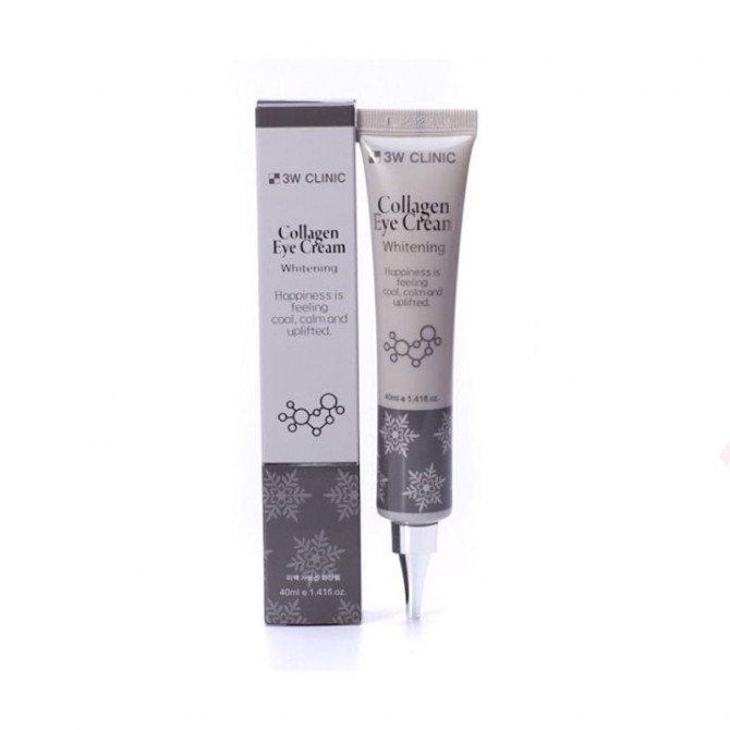 Крем для повік з колагеном 3W CLINIC Collagen Whitenin Eye Cream 35 мл купити в Україні