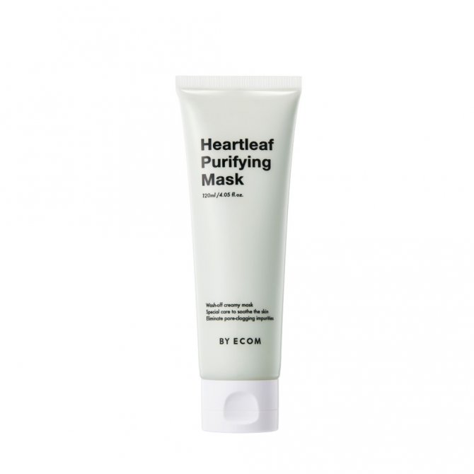 Маска для очищения пор, BY ECOM, Heartleaf Purifying Mask, 120 мл купить в Украине Маска для очищения пор, BY ECOM, Heartleaf Purifying Mask, 120 мл купить в Украине