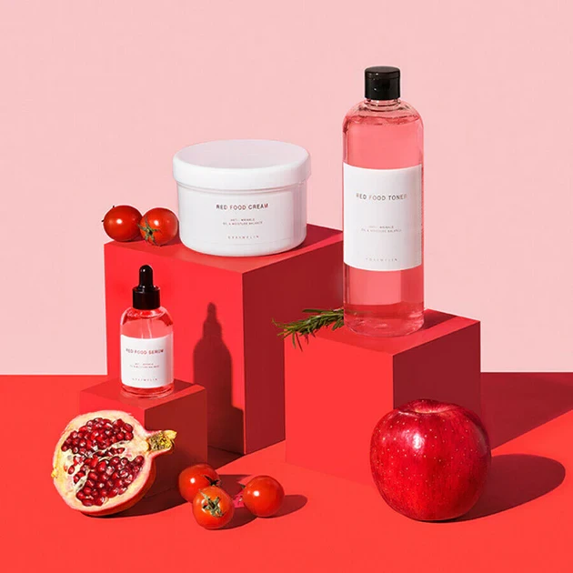 Антивікова сироватка з колагеном і гібіскусом Graymelin Red Food Serum 50 мл купити в Україні 5
