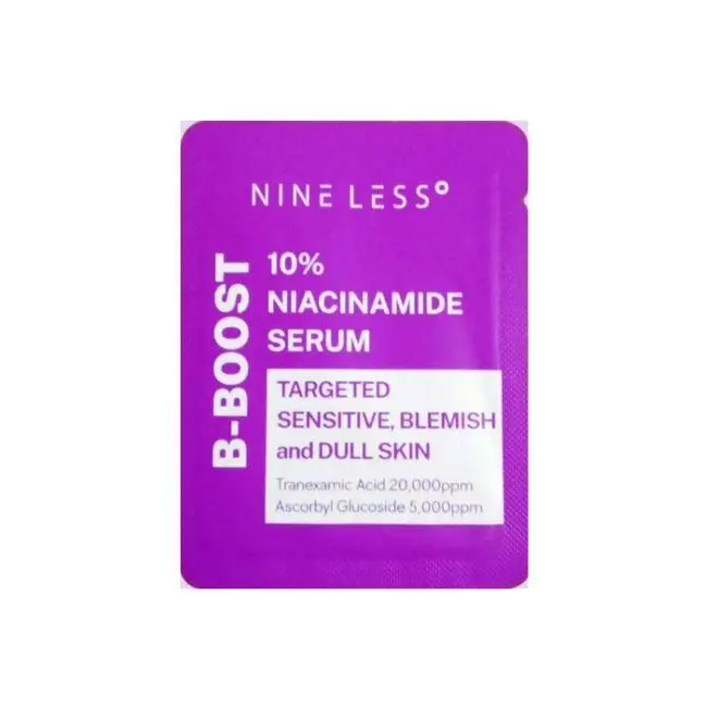 Осветляющая сыворотка с ниацинамидом NINE LESS B-Boost 10% Niacinamide Serum 2 мл купить в Украине