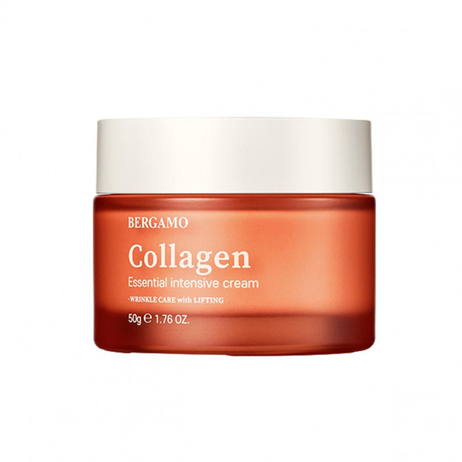 Інтенсивний крем для обличчя з колагеном BERGAMO Essential Intensive Cream Collagen 50 г купити в Україні
