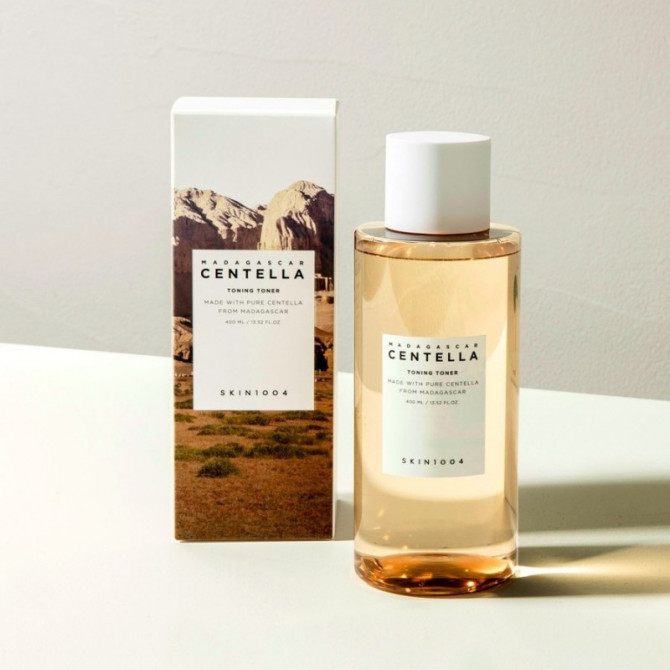 Тонер с экстрактом мадагаскарской центеллы SKIN1004 Madagascar Centella Toning Toner 210 мл купить в Украине 3