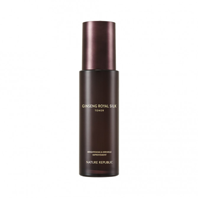 Антивозрастной тонер с экстрактом женьшеня Nature Republic Ginseng Royal Silk Toner 120 мл купить в Украине