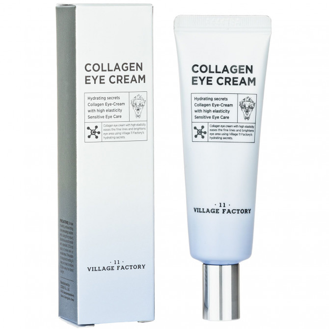 Омолаживающий крем для век с коллагеном Village 11 Factory Collagen Eye Cream 25 мл купить в Украине