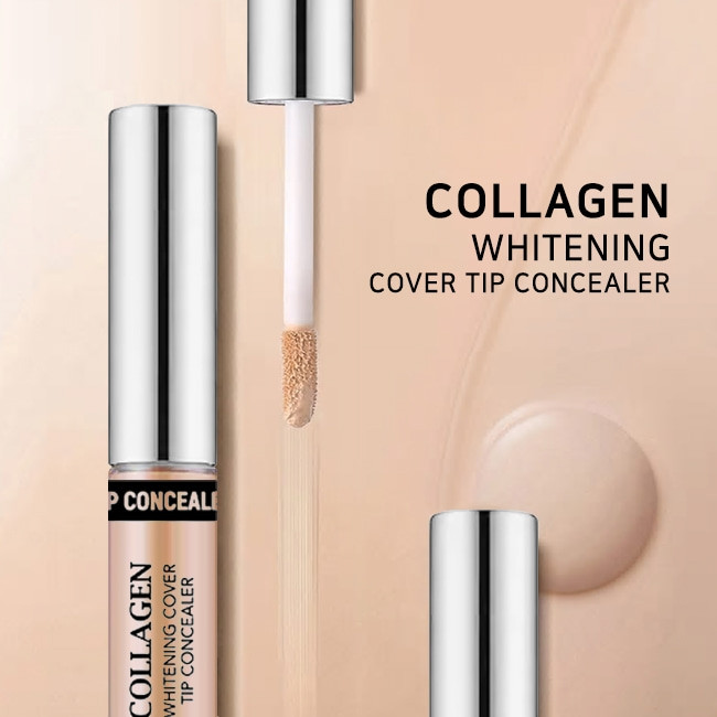 Осветляющий консилер с коллагеном Enough Collagen Whitening Cover Tip Concealer №03 9 г купить в Украине 3