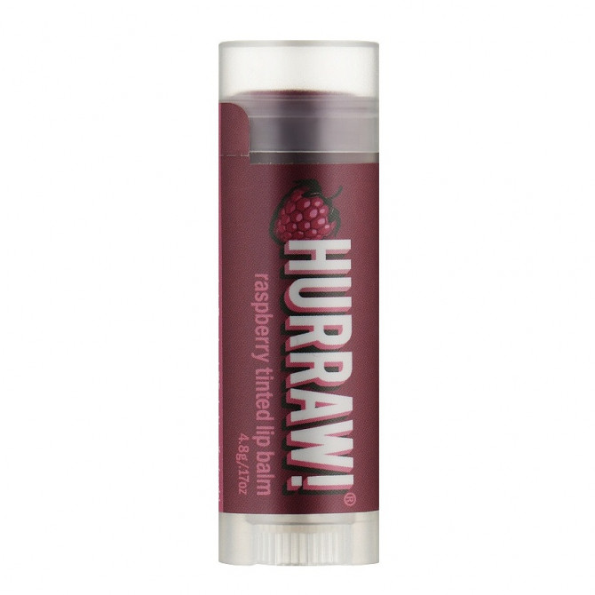 Бальзам для губ Малина Hurraw! Raspberry Tinted Lip Balm 4.8 г купить в Украине