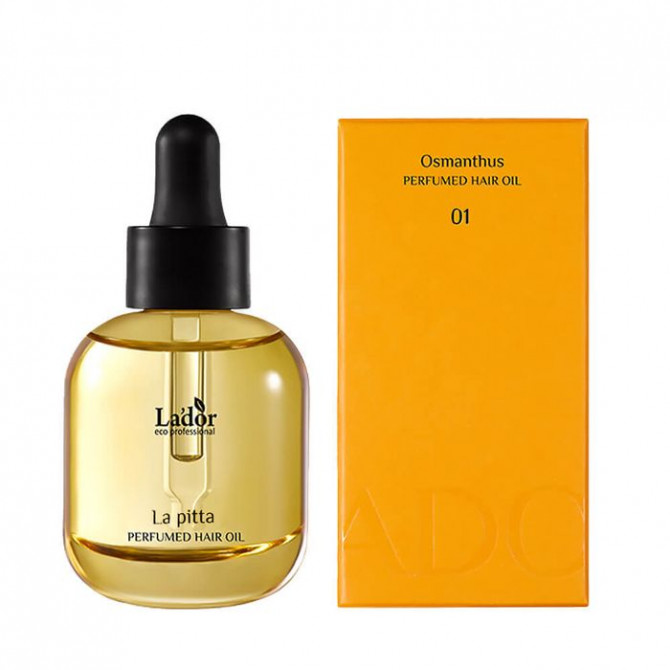 Парфумована олія для пошкодженого волосся з цитрусовим ароматом  Lador Perfumed Hair Oil 01 La Pitta 30 мл купити в Україні 2