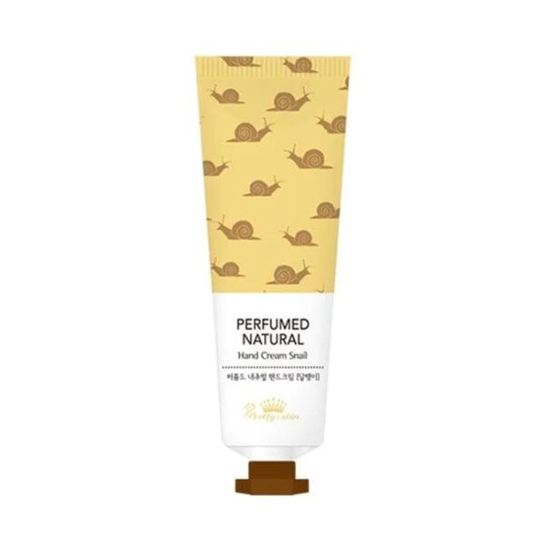 Парфюмированный крем для рук с муцином улитки, Pretty Skin Perfumed Natural Hand Snail, 30 мл купить в Украине Парфюмированный крем для рук с муцином улитки, Pretty Skin Perfumed Natural Hand Snail, 30 мл купить в Украине