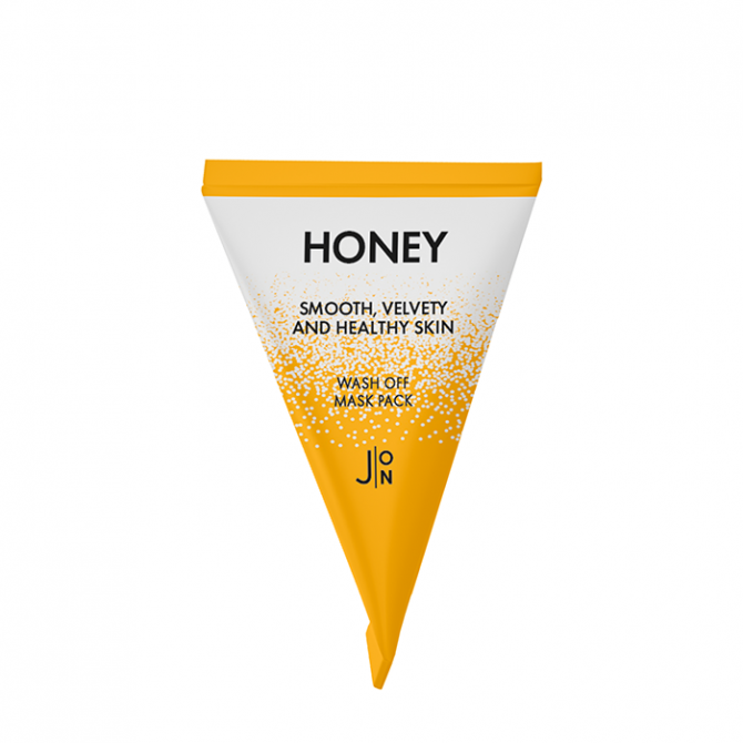 Маска для обличчя з медом для гладкості та здоров'я шкіри J:ON Honey Smooth Velvety and Healthy Skin Wash Mask Pack 5 мл купити в Україні