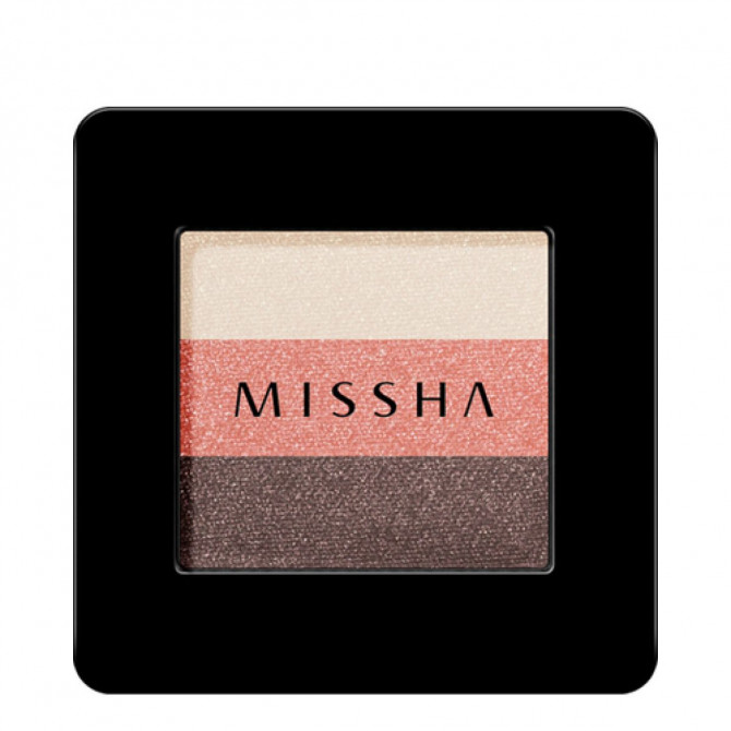 Тени для век, MISSHA, Triple Shadow, #9 Coral Spring купить в Украине Тени для век, MISSHA, Triple Shadow, #9 Coral Spring купить в Украине