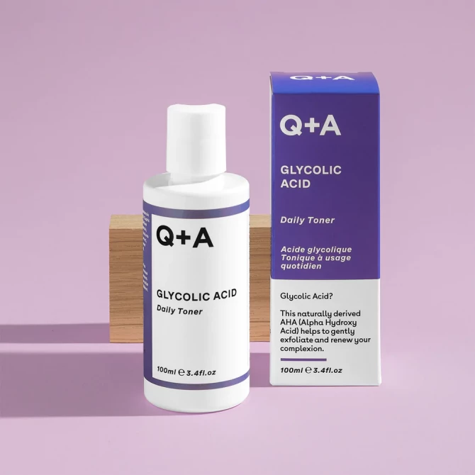 Тонер для обличчя з гліколевою кислотою Q+A Glycolic Acid Daily Toner 100 мл купити в Україні 3