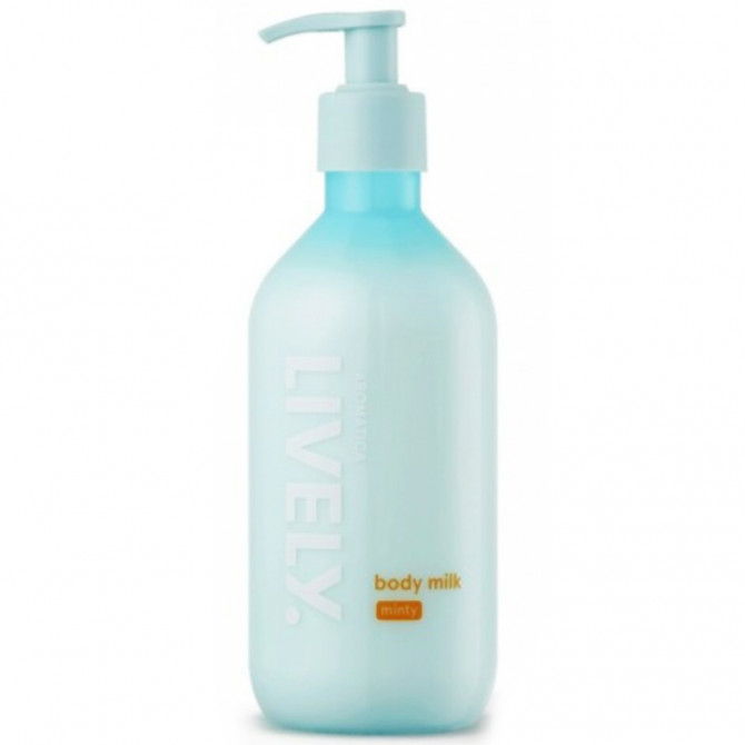Лосьон для тела с эфирным маслом мяты AROMATICA Lively Body Milk Minty 300 мл купить в Украине