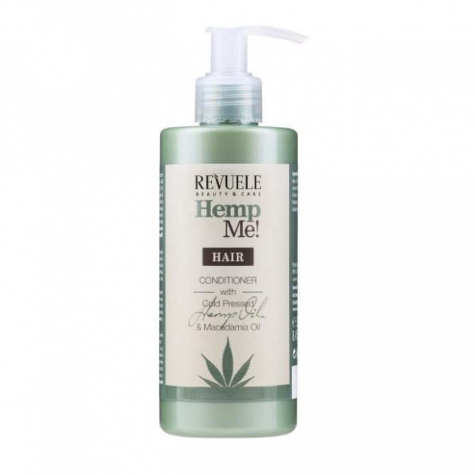 Восстанавливающий кондиционер для волос с маслом семян конопли Revuele Hemp Me! Hair Conditioner 250 мл купить в Украине
