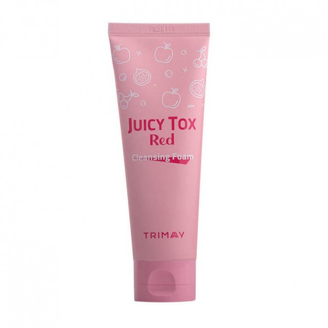 Пенка с экстрактом граната, TRIMAY, Juicy Tox Red Cleansing Foam, 120 мл купить в Украине Пенка с экстрактом граната, TRIMAY, Juicy Tox Red Cleansing Foam, 120 мл купить в Украине