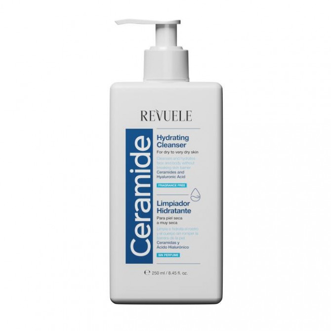 Очищаючий гель для вмивання з керамідами Revuele Ceramide Hydrating Cleanser 250 мл купити в Україні