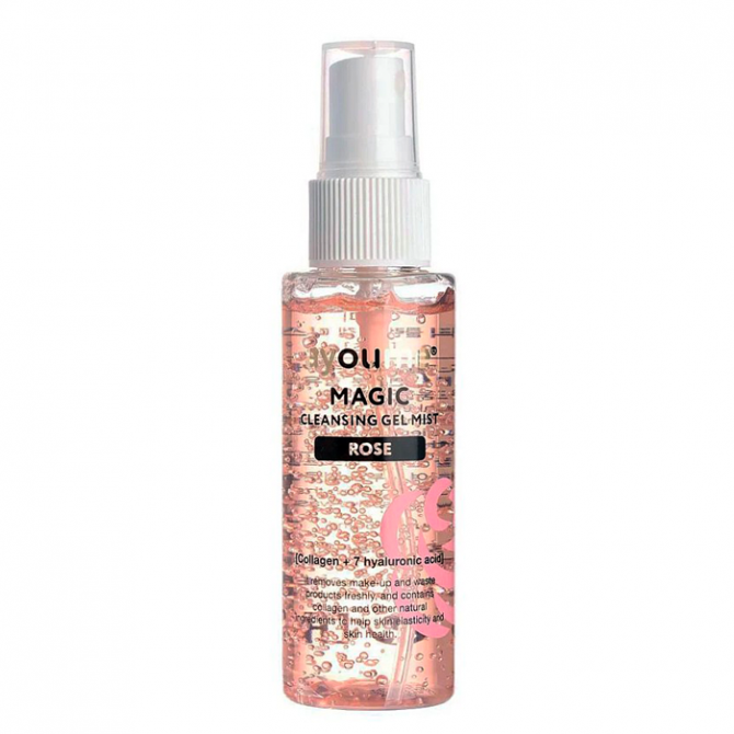 Гель-мист для снятия макияжа с экстрактом розы, AYOUME, Magic Cleansing Gel Mist Rose, 50 мл купить в Украине Гель-мист для снятия макияжа с экстрактом розы, AYOUME, Magic Cleansing Gel Mist Rose, 50 мл купить в Украине