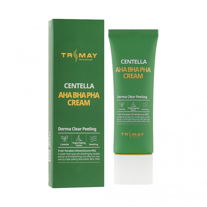 Крем с кислотами и центеллой Trimay  Centella AHA BHA PHA Cream 50 мл купить в Украине