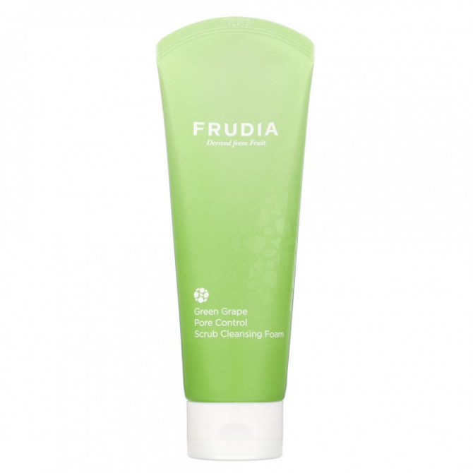 Пенка-скраб с экстрактом зеленого винограда, FRUDIA, Green Grape Pore Control Scrub Cleansing Foam, 145 мл купить в Украине Пенка-скраб с экстрактом зеленого винограда, FRUDIA, Green Grape Pore Control Scrub Cleansing Foam, 145 мл купить в Украине