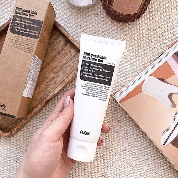 Зволожуючий нічний гель з кислотами Purito BHA Dead Skin Moisture Gel 100 мл купити в Україні 3