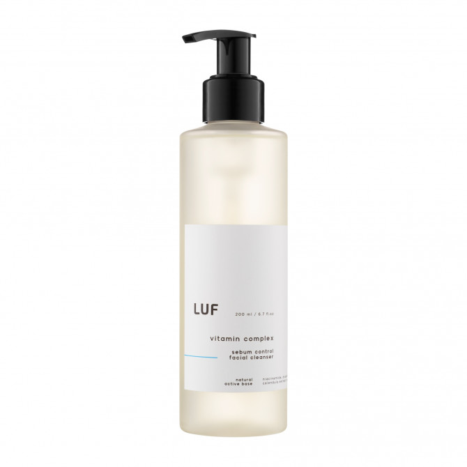 Гель для умывания с ниацинамидом и витаминами LUF Vitamin Complex Sebum Control Facial Cleanser 200 мл купить в Украине