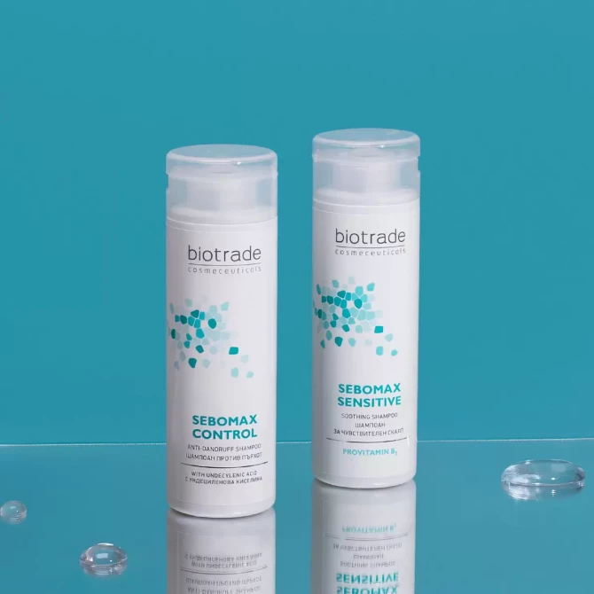Безсульфатный шампунь против перхоти Biotrade Sebomax Control Anti-Dandruff 200 мл купить в Украине 3