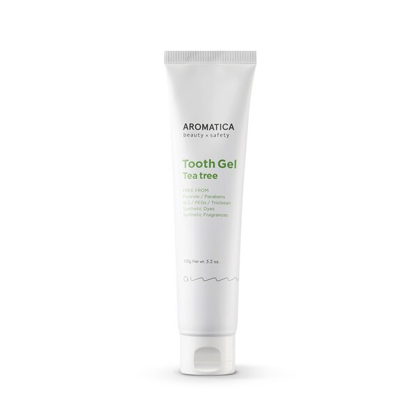 Зубная паста на основе чайного дерева, AROMATICA, Tooth Gel, Teatree, 150 г купить в Украине Зубная паста на основе чайного дерева, AROMATICA, Tooth Gel, Teatree, 150 г купить в Украине