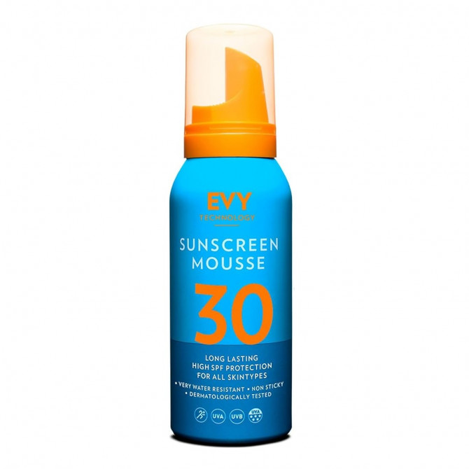 Солнцезащитный мусс для тела EVY Technology Sunscreen Mousse SPF 30 100 мл купить в Украине