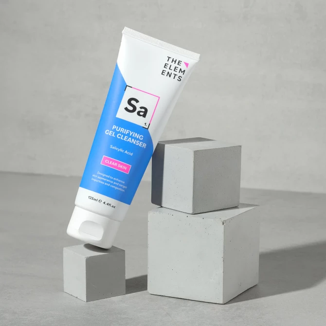 Гель для вмивання із саліциловою кислотою The Elements Purifying Gel Cleanser 125 мл купити в Україні 4