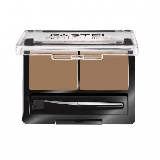 Набор для бровей: Воск и Тени тон 01 PASTEL Profashion Eyebrow Duo купить в Украине