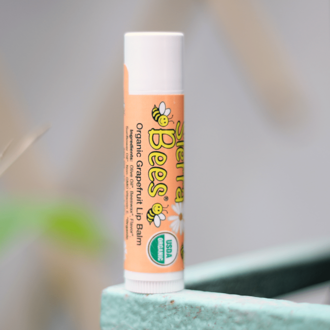 Органический бальзам для губ c грейпфрутом Sierra Bees Organic Grapefruit Lip Balm 425 г купить в Украине 2