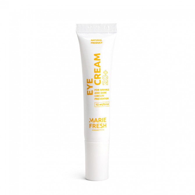Крем для повік для запобігання появі зморшок 20+ Marie Fresh Cosmetics Eye Cream 20+ 12 мл купити в Україні