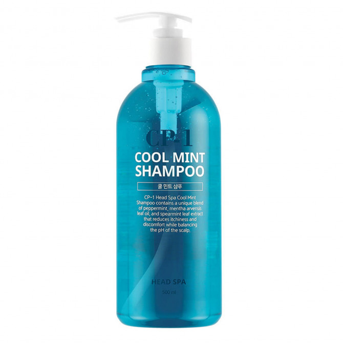 Освежающий шампунь для волос с ментолом CP-1 Cool Mint Shampoo Head Spa 500 мл купить в Украине