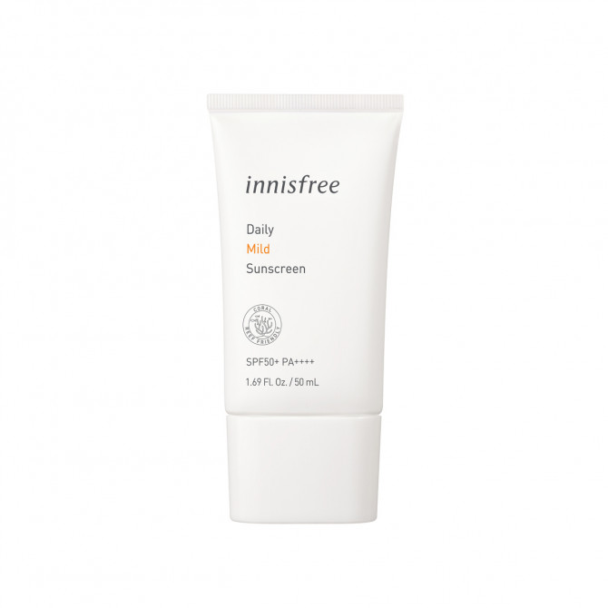 Легкий солнцезащитный крем, Innisfree, Daily Mild Sunscreen, SPF50+ PA++++, 50 мл купить в Украине Легкий солнцезащитный крем, Innisfree, Daily Mild Sunscreen, SPF50+ PA++++, 50 мл купить в Украине