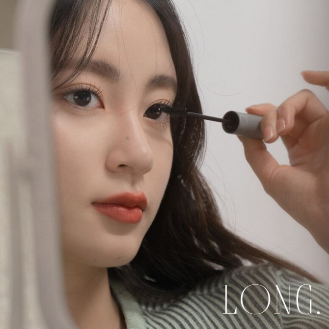 Водостойкая удлиняющая тушь для ресниц rom&nd Han All Fix Mascara #Long Black купить в Украине 4