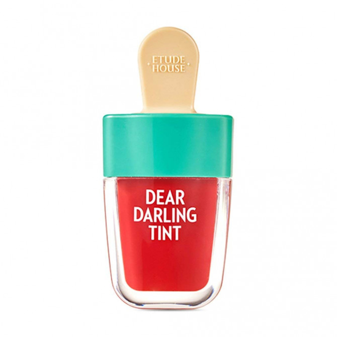 Увлажняющий тинт для губ, красный 307, ETUDE HOUSE, Dear Darling Water Gel Tint Ice Cream, RD307, 4,5 г купить в Украине Увлажняющий тинт для губ, красный 307, ETUDE HOUSE, Dear Darling Water Gel Tint Ice Cream, RD307, 4,5 г купить в Украине