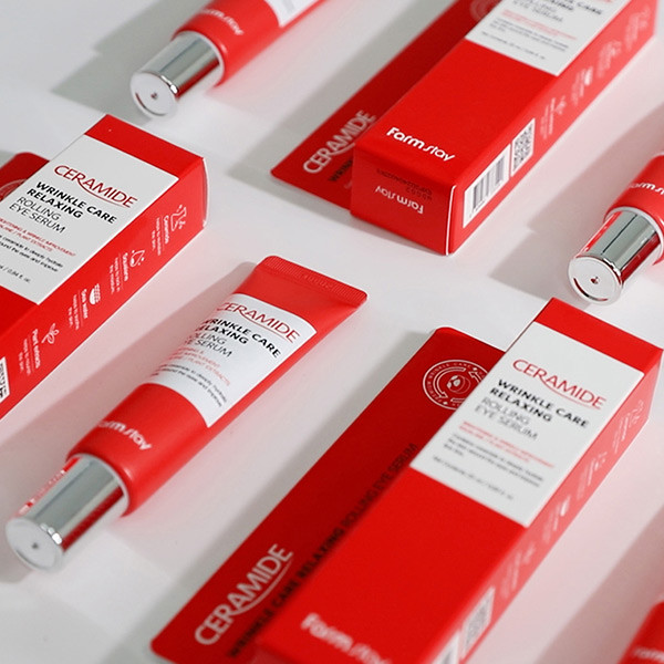Сыворотка для век с керамидами FarmStay Ceramide Wrinkle Care Relaxing Rolling Eye Serum 25 мл купить в Украине 3