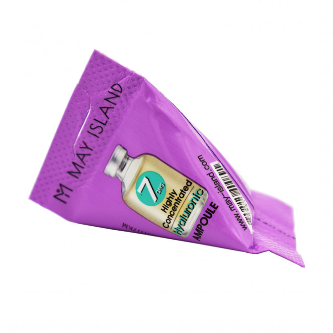 Высококонцентрированная сыворотка с гиалуроновой кислотой, May Island, 7 Days Highly Concentrated Hyaluronic Ampoule, 3 г (пробник) купить в Украине Высококонцентрированная сыворотка с гиалуроновой кислотой, May Island, 7 Days Highly Concentrated Hyaluronic Ampoule, 3 г (пробник) купить в Украине