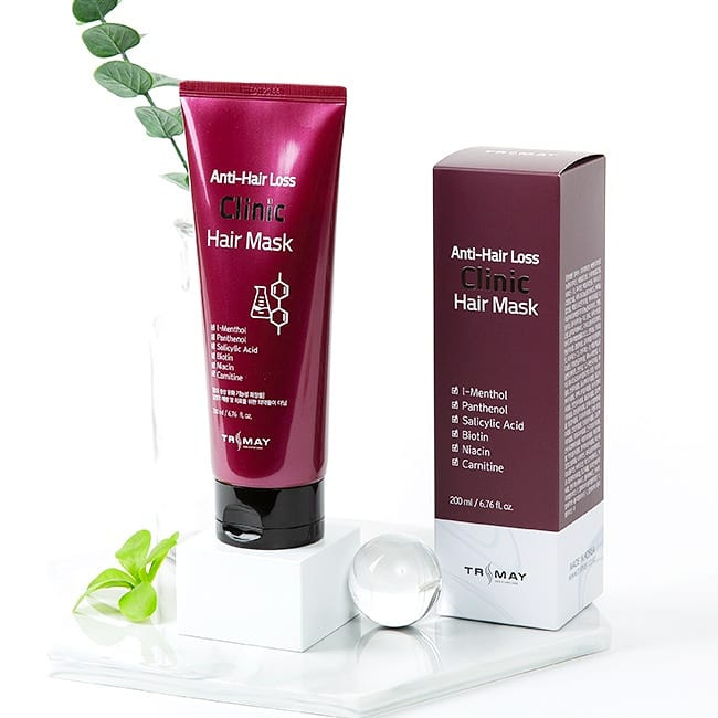 Питательная маска против выпадения волос Trimay Anti-Hair Loss Clinic Hair Mask 200 мл купить в Украине 2