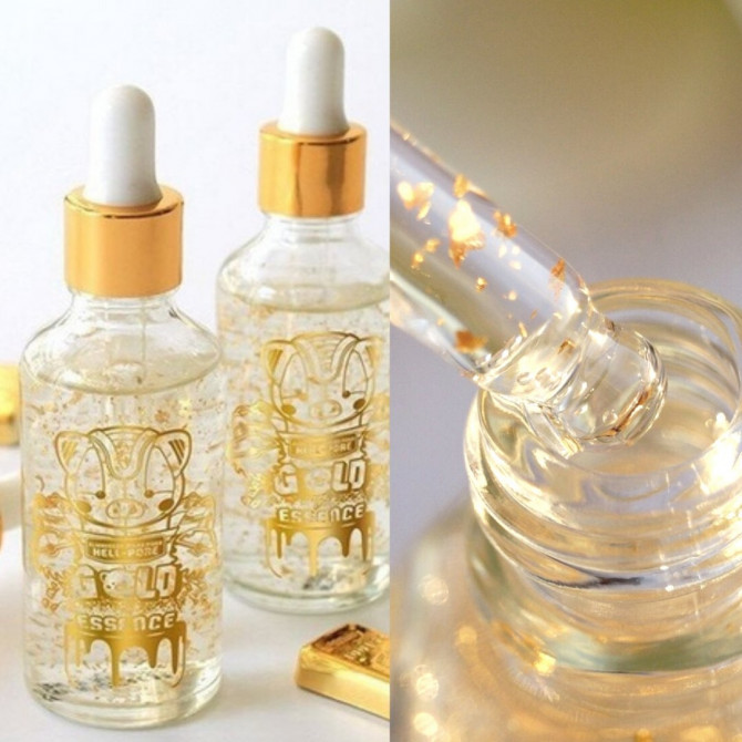 Антивозрастная осветляющая эссенция Elizavecca Milky Piggy Hell-Pore Gold Essence 50 мл купить в Украине 3