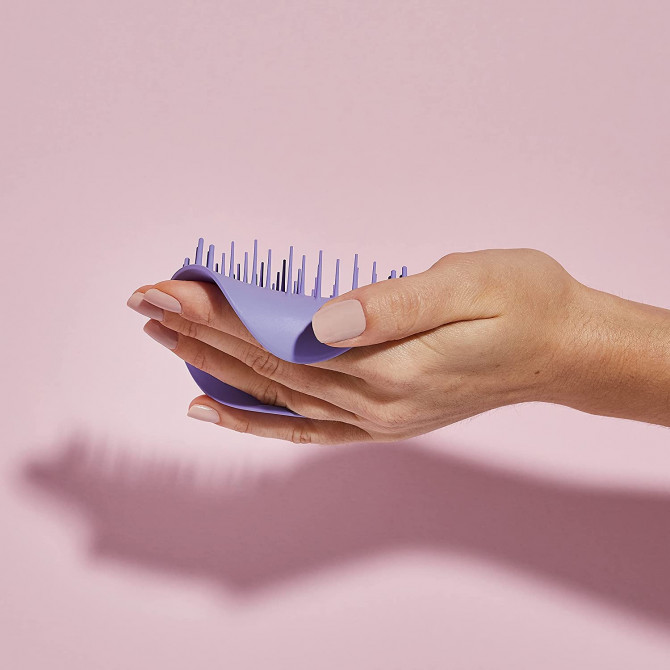 Щетка для массажа головы сиреневая Tangle Teezer The Scalp Exfoliator and Massager Lavender Lite купить в Украине 5