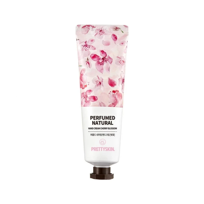 Парфюмированный крем для рук с сакурой Pretty Skin Perfumed Natural Hand Cherry Blossom 30 мл купить в Украине