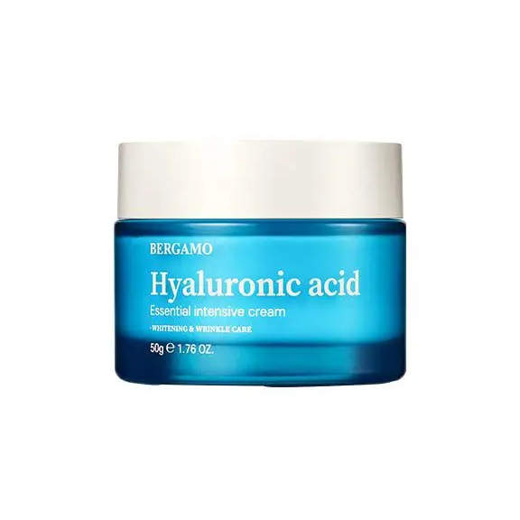 Інтенсивний крем для обличчя з гіалуроновою кислотою BERGAMO Essential Intensive Cream Hyaluronic Acid 50 г купити в Україні