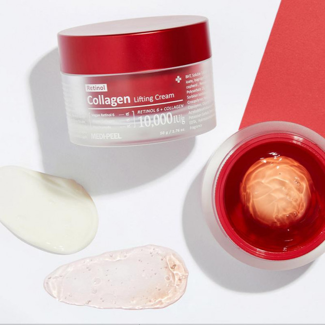 Омолаживающий крем для лица с ретинолом и коллагеном MEDI-PEEL Retinol Collagen Lifting Cream 50 мл купить в Украине 2